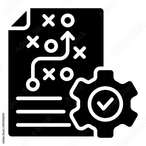 Plan Icon Element For Design