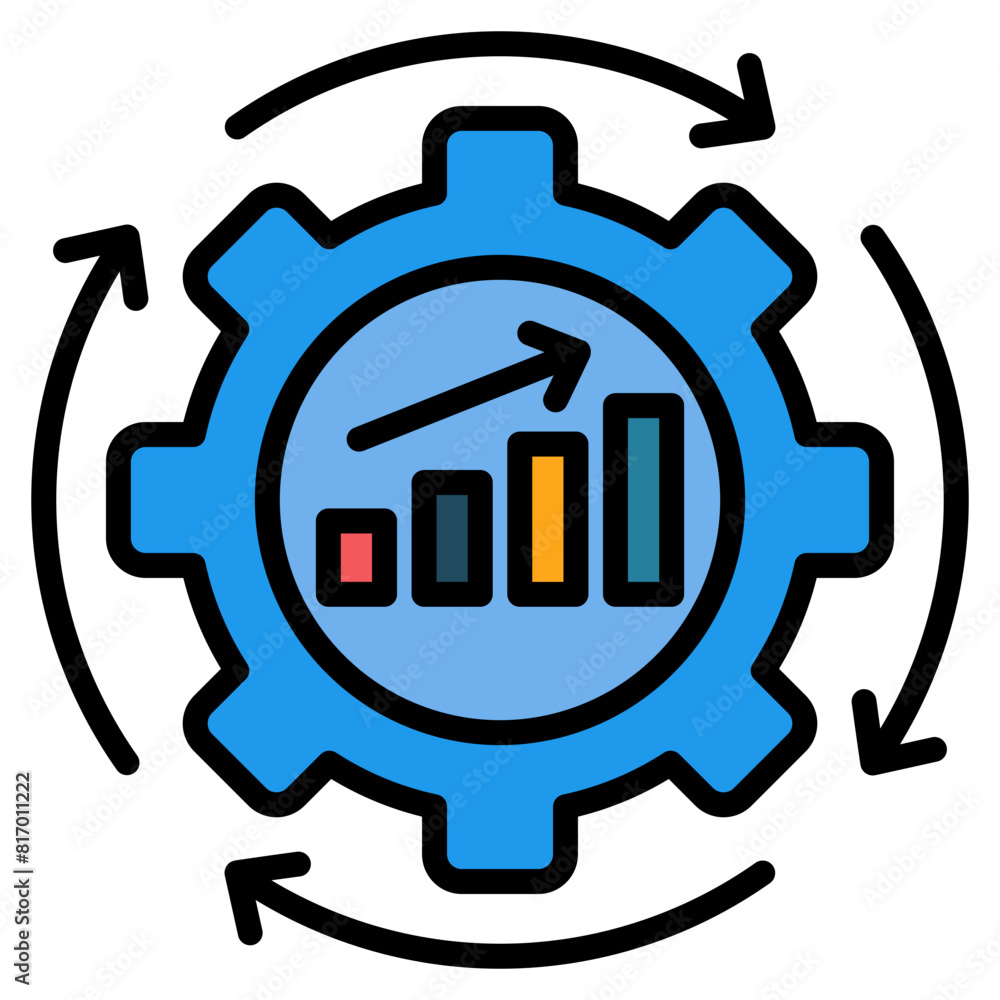 Continuous Improvement Icon Element For Design Continuous Improvement Icon Element For Design