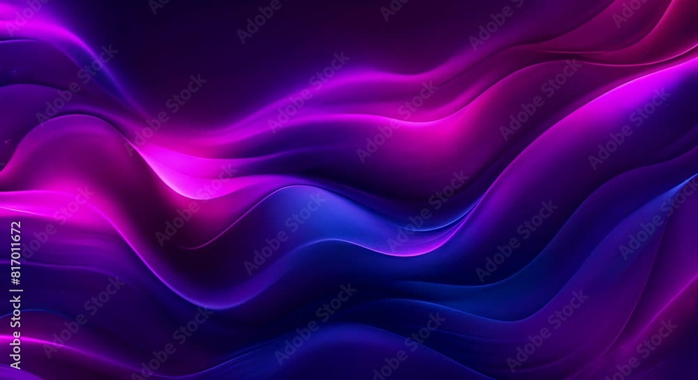 Purple and blue abstract flowing waves background Purple and blue abstract flowing waves background
