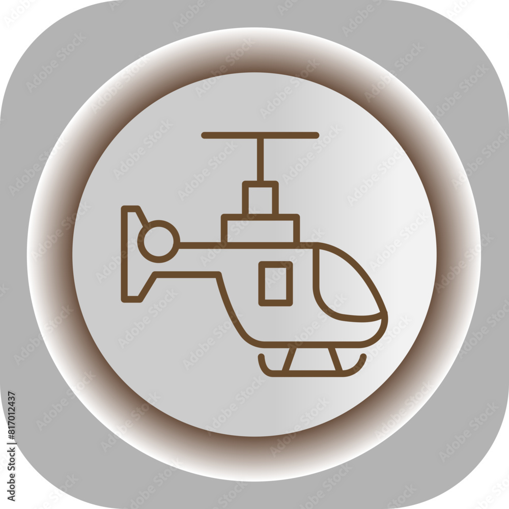 Helicopter Gradient Background Icon Helicopter Gradient Background Icon