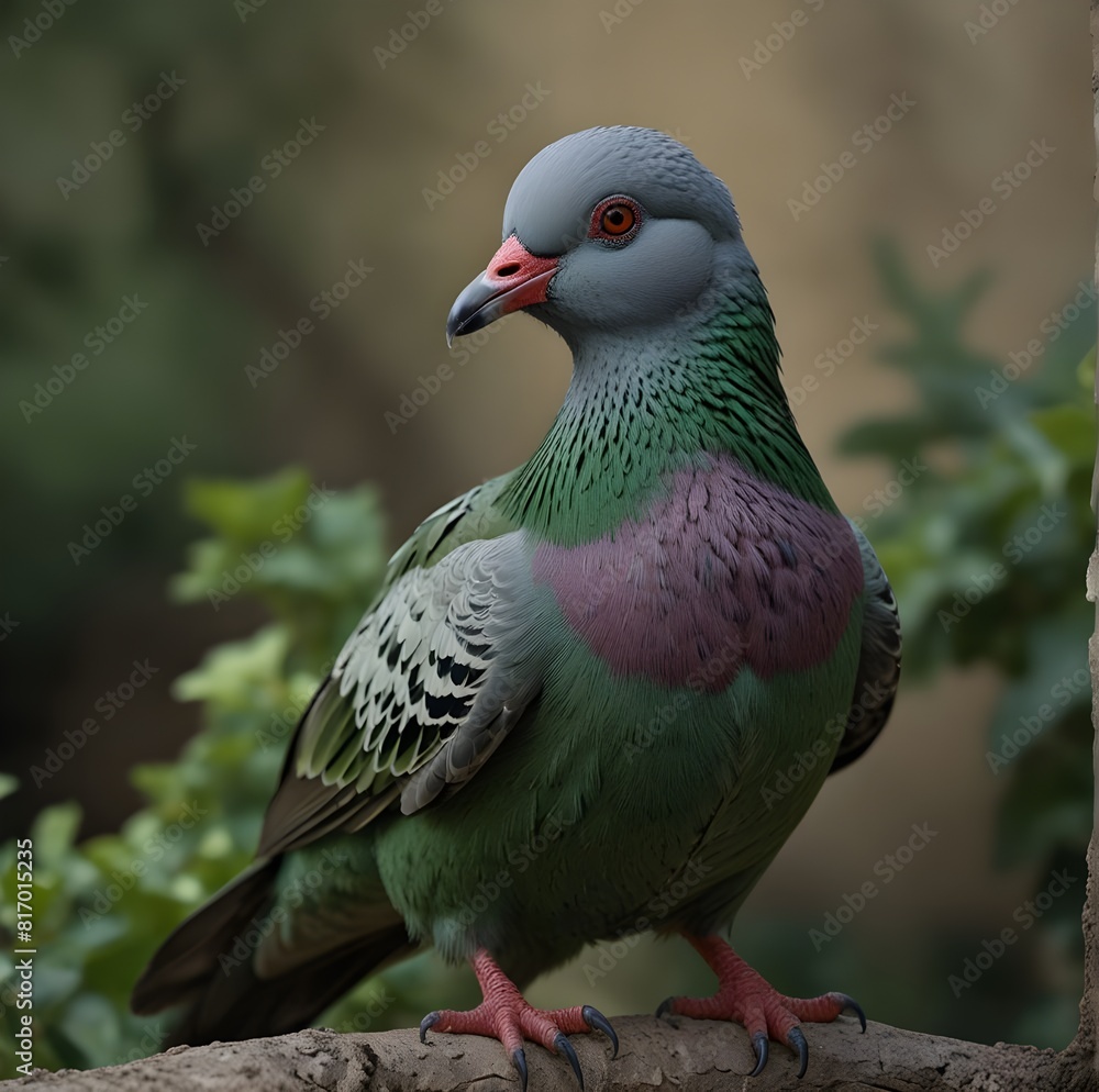 Fototapeta premium green pigion