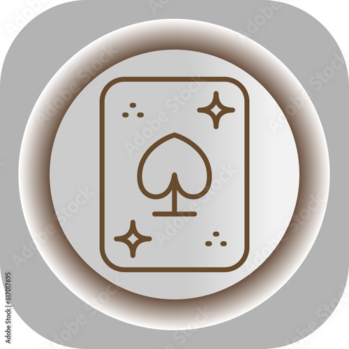 Magic Card  Gradient Background Icon