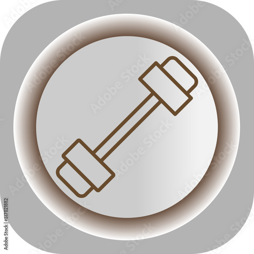Crossfit  Gradient Background Icon