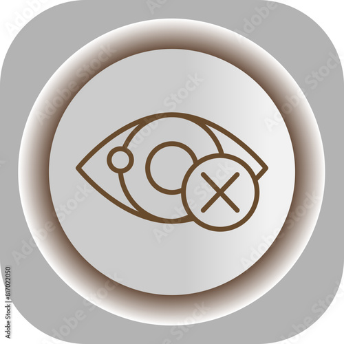 Blindness  Gradient Background Icon