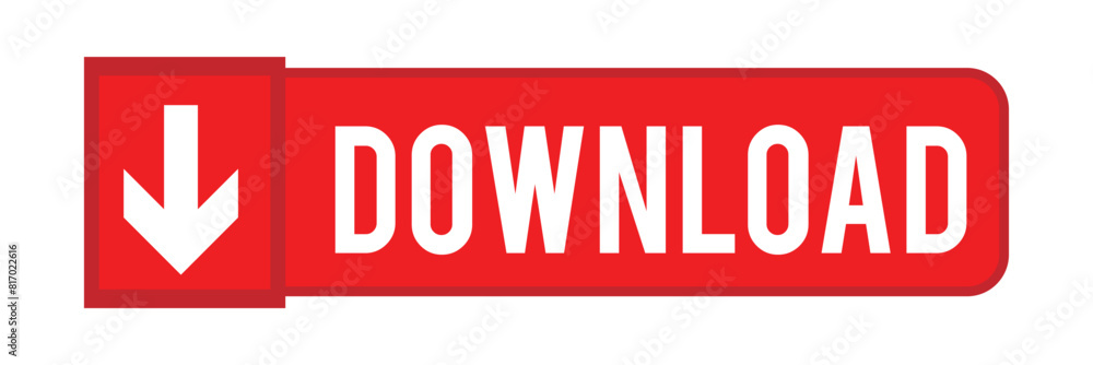 Download button design on white background .Vector Illustration. Download button design on white background .Vector Illustration.