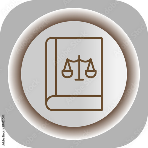 Book  Gradient Background Icon