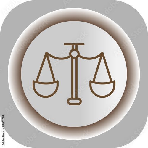 Law  Gradient Background Icon
