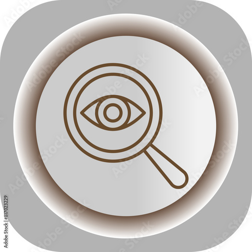 Observe  Gradient Background Icon