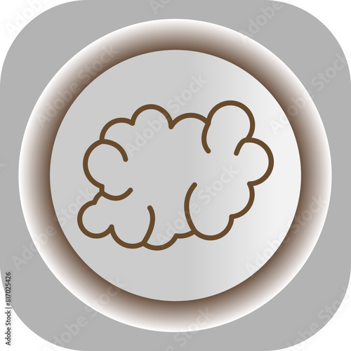 Fog  Gradient Background Icon