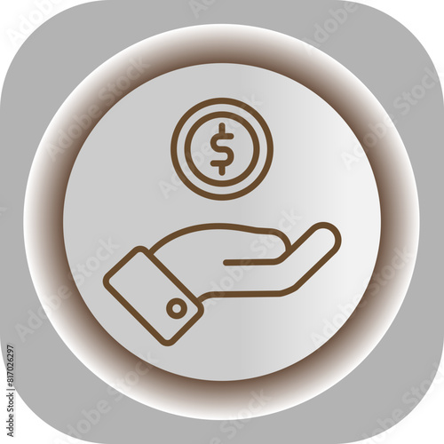 Loan  Gradient Background Icon