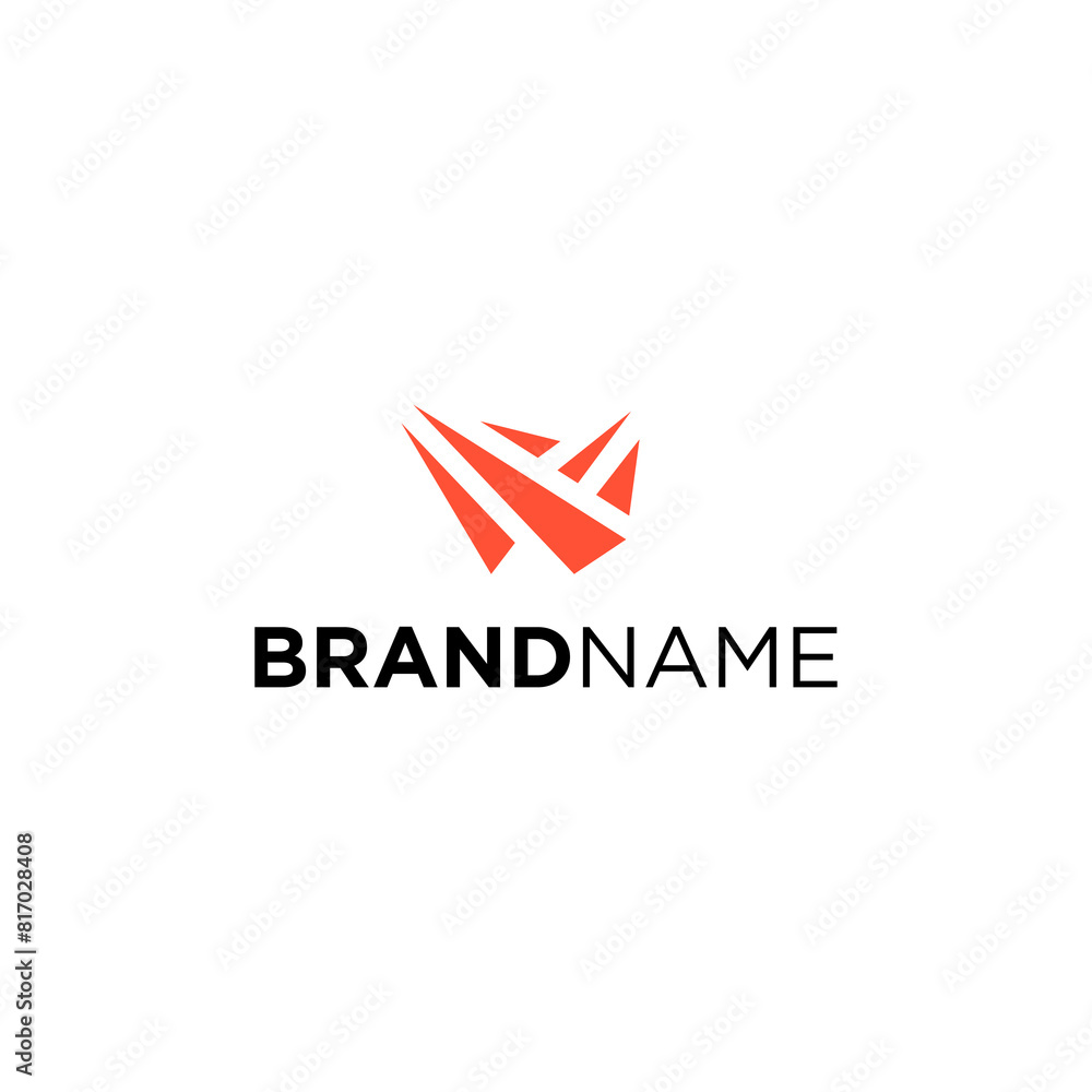 Letter W firework logo design, vector illustrations templates Letter W firework logo design, vector illustrations templates