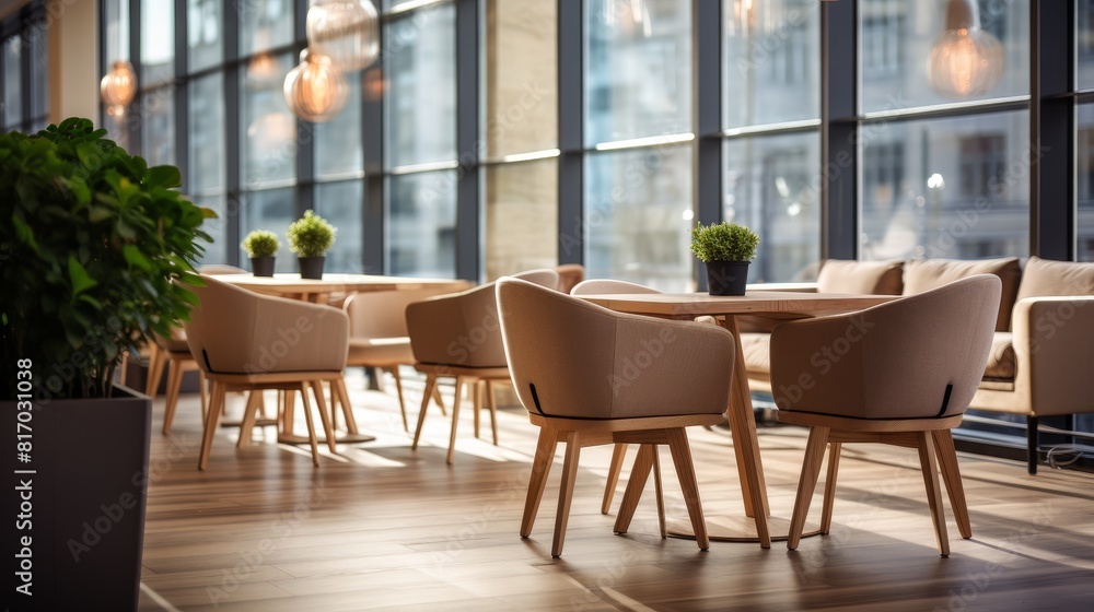 Modern co - working building. Relaxation lounge. Modern co - working building. Relaxation lounge.