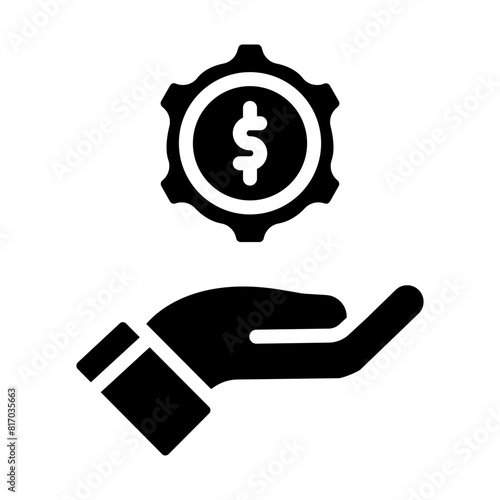 Management Vector Line Icon Design