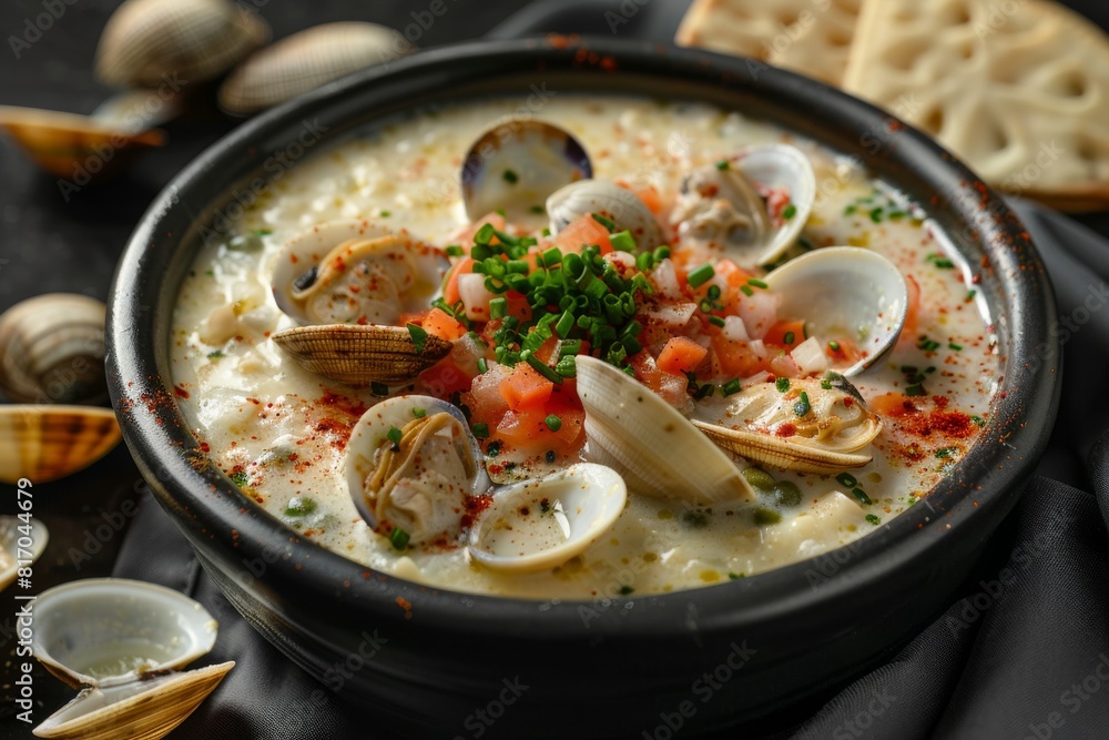 image of clams cooked in delicious sauce