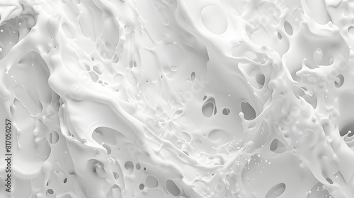 abstract gradient white wave. neumorphic duotone background