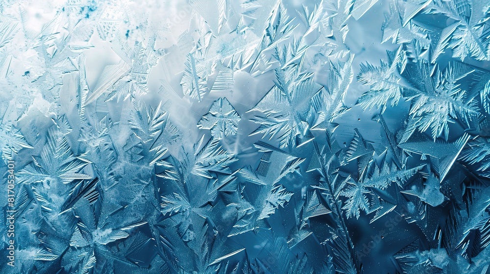 Obraz premium winter with an Ice Texture