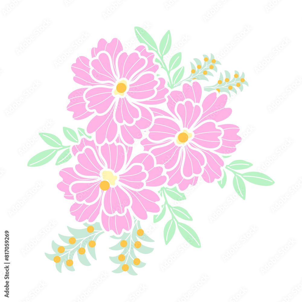 coquette Floral Groupings coquette Floral Groupings