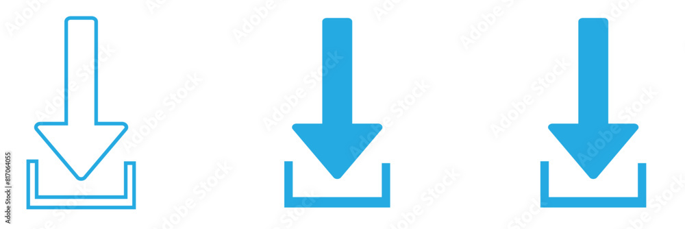 Download icon set. Download vector icon Download icon set. Download vector icon