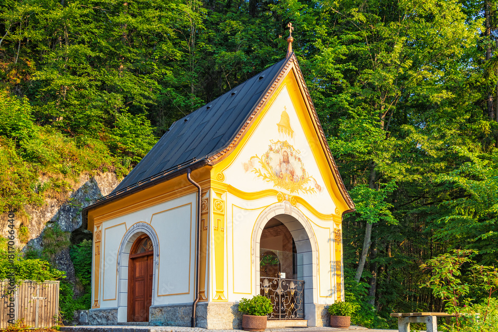 Obraz premium Chapels & Hermitages in mountainous landscapes