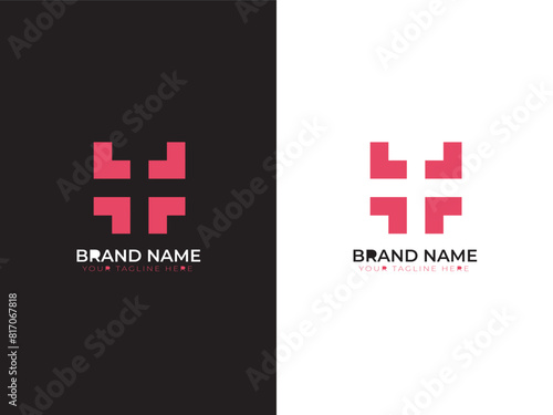 Creative business name logo design