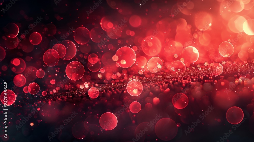Red and black abstract background with glowing red lights. Red and black abstract background with glowing red lights.