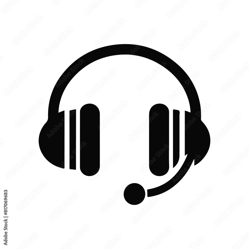 Headphone icon vector illustration. Headphone symbol. Headphone icon vector illustration. Headphone symbol.