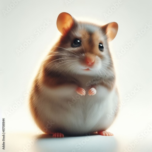hamster on white © Deanmon