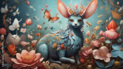 eggs and chickens Generated Ai 