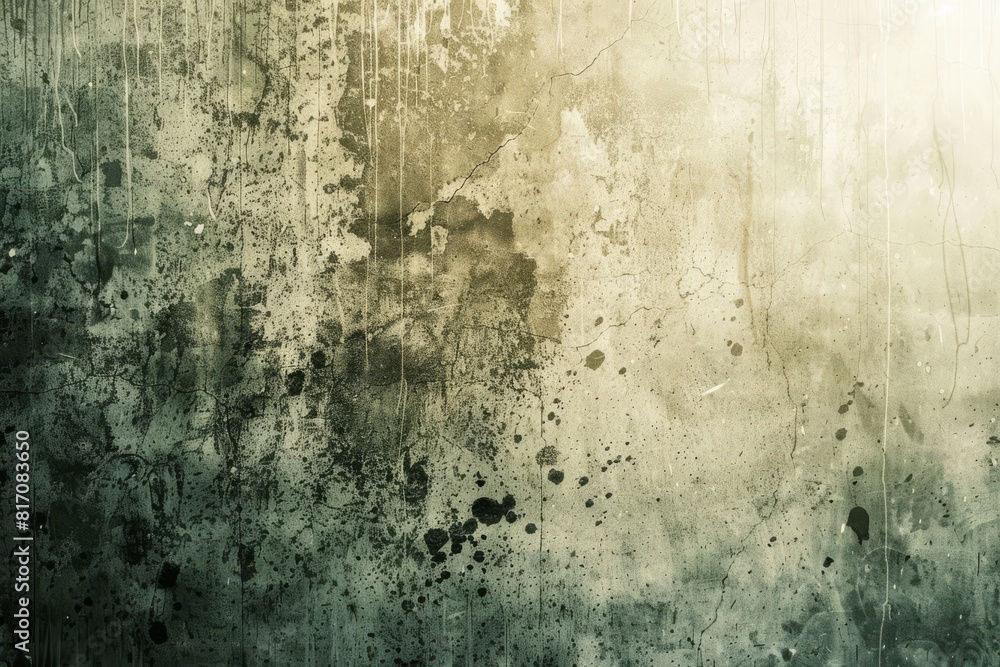 Fototapeta premium The Echoes of Decay. A Mystical Journey Through Time's Forgotten Canvas.