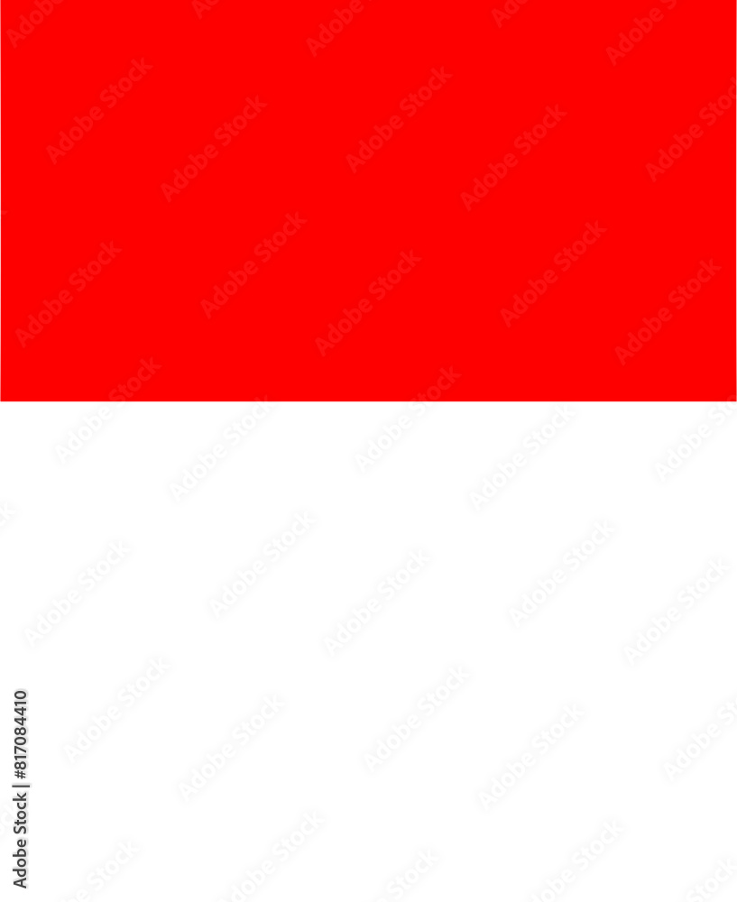 Red and white shield Red and white shield