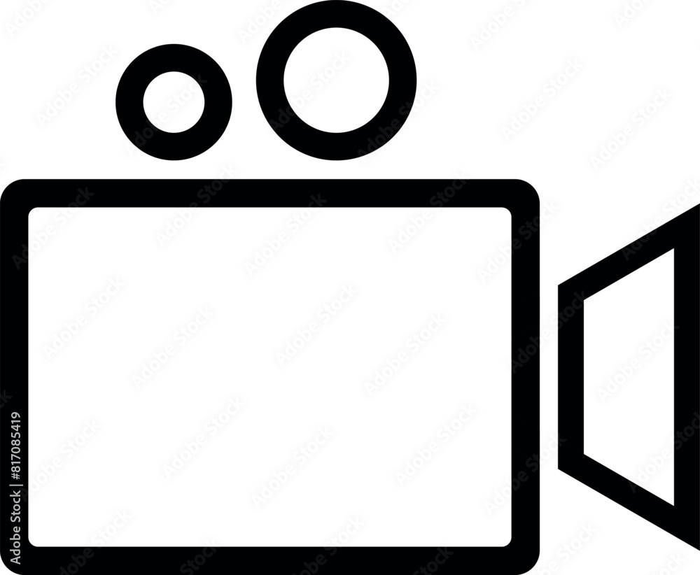 Video icon set. video camera icon vector. movie sign. cinema Video icon set. video camera icon vector. movie sign. cinema