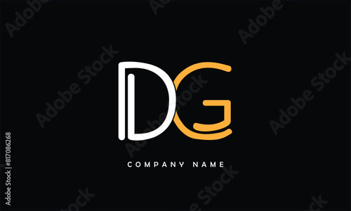 DG, GD, D, G Abstract Letters Logo Monogram