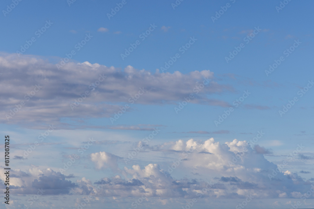 Beautiful Blue Sky, Clouds sky scape for photographic backkground or sky replacement. Atlantic Ocean Beautiful Blue Sky, Clouds sky scape for photographic backkground or sky replacement. Atlantic Ocean
