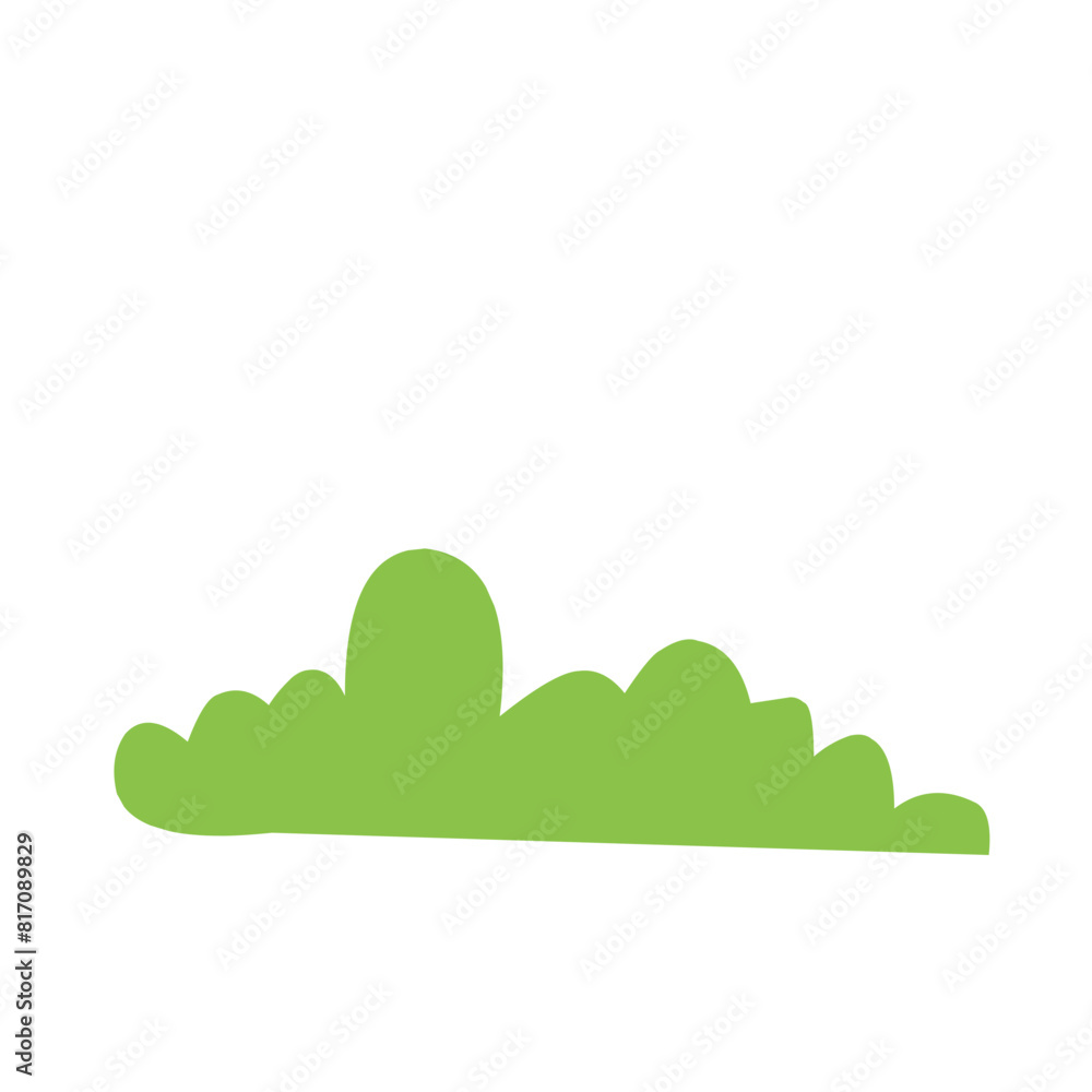 Bush vector illustration Bush vector illustration