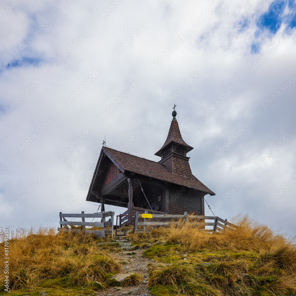 Fototapeta premium Chapels & Hermitages in mountainous landscapes