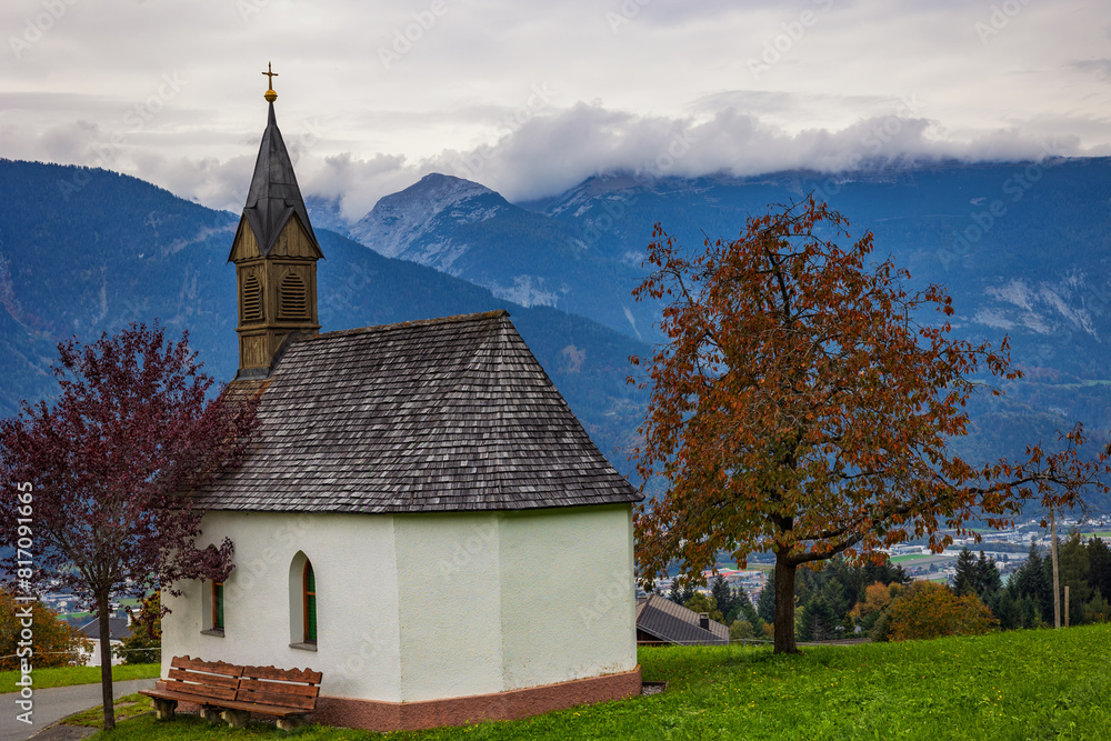 Fototapeta premium Chapels & Hermitages in mountainous landscapes