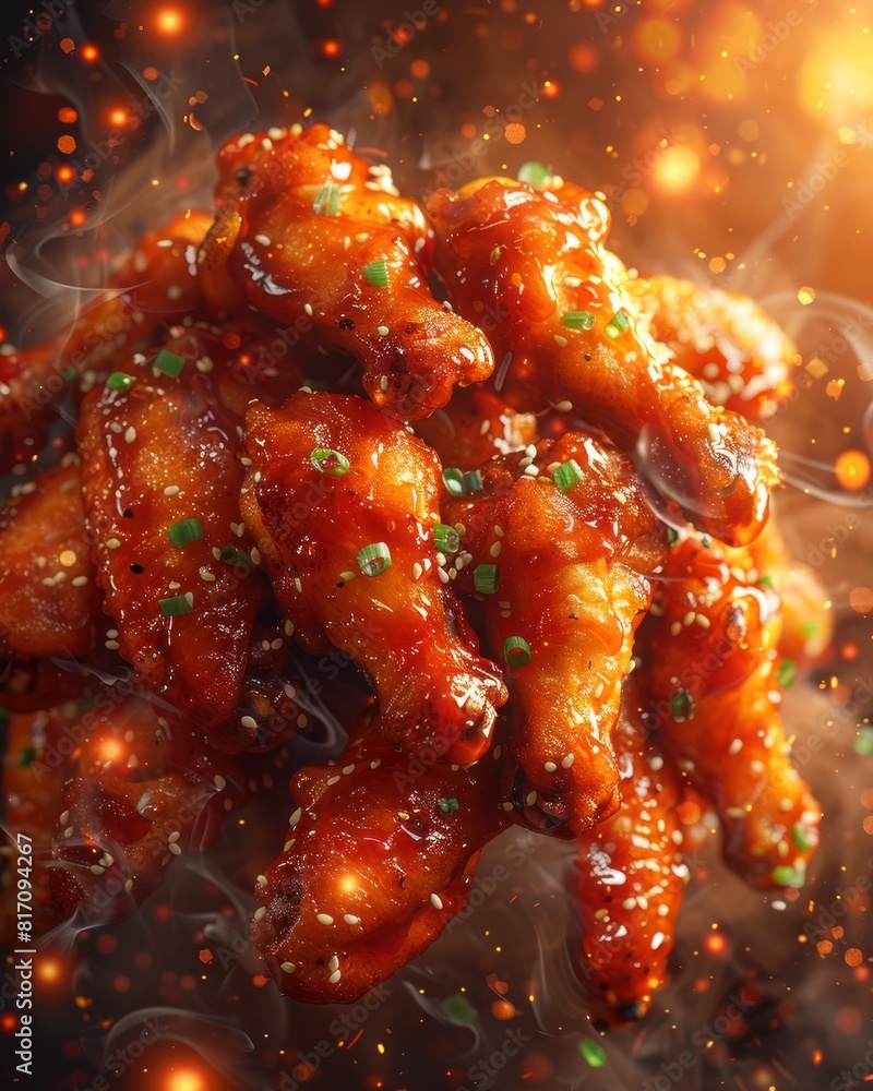 Photo of a chicken wings Photo of a chicken wings