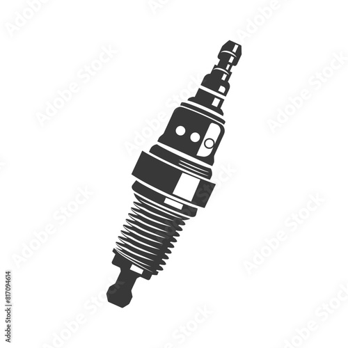 silhouette spark plug black color only