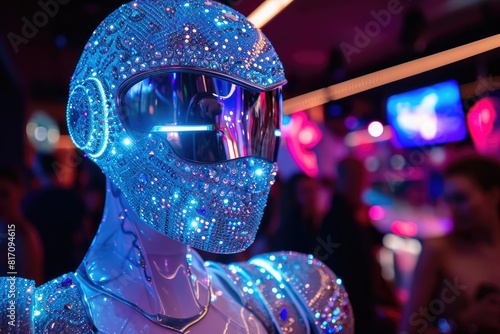 Crystal Cyborg: Shining Bright in the Nightclub Spotlight