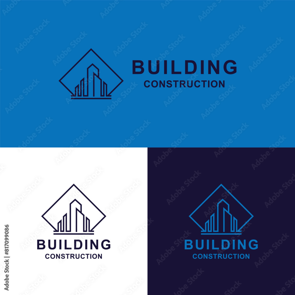 Building logo graphic design vector illustration Building logo graphic design vector illustration