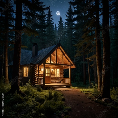 cabin in the woods © elias