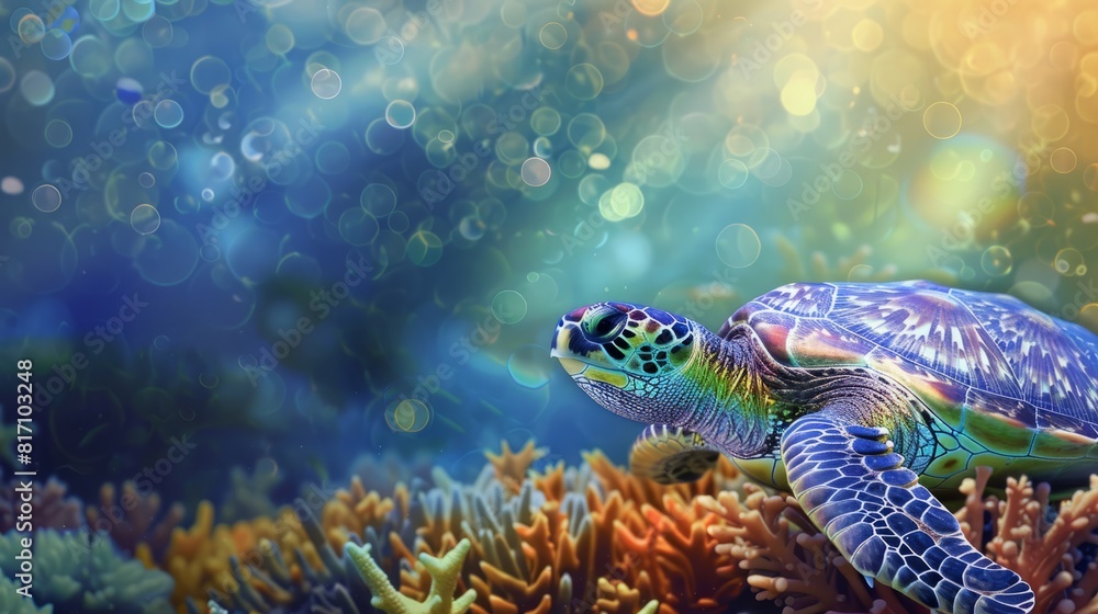 world turtle day with copy space world turtle day with copy space