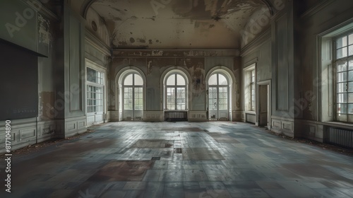 interior of a museum empty abandoned © marco