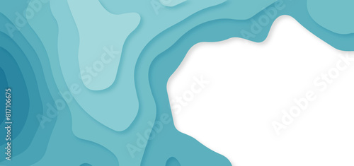 Luxurious abstract papercut design background with overlap layer, 3D papercut background. Paper cut background.  Trendy papercut design.Papercut multi layer colorful geometric pattern cutout. 