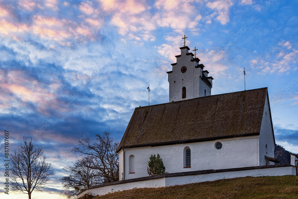 Fototapeta premium Chapels & Hermitages in mountainous landscapes