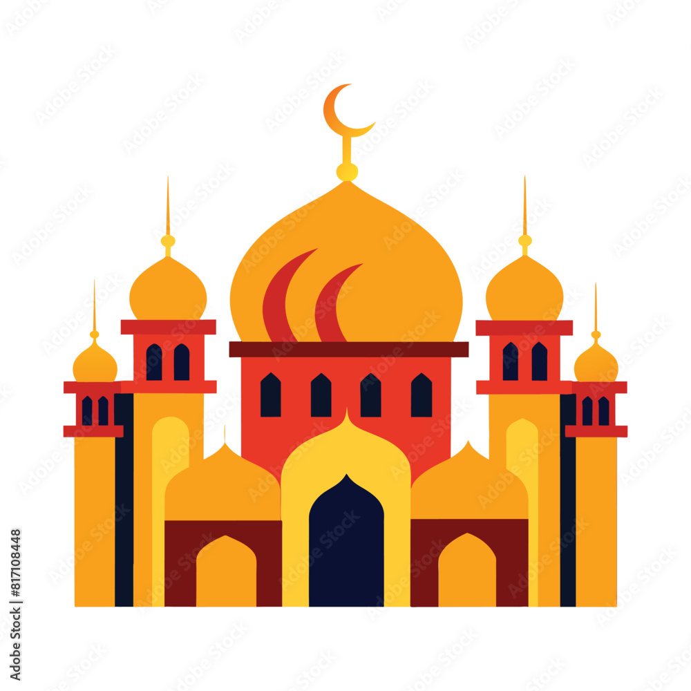 Mosque Vector Eid Mubarak Mosque Mosque Vector Eid Mubarak Mosque