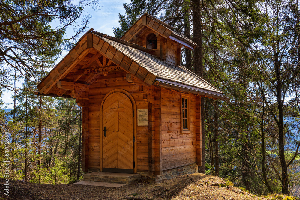 Obraz premium Chapels & Hermitages in mountainous landscapes
