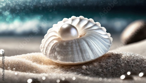 sea shell and pearl