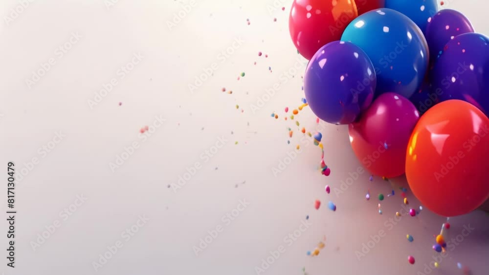 dynamic balloons particles colorful abstract motion graphics overlay animation dynamic balloons particles colorful abstract motion graphics overlay animation