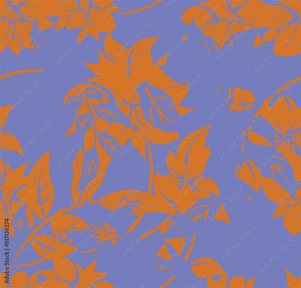 Floral seamless pattern with big flowers and Vector illustration. Floral seamless pattern with big flowers and Vector illustration.
